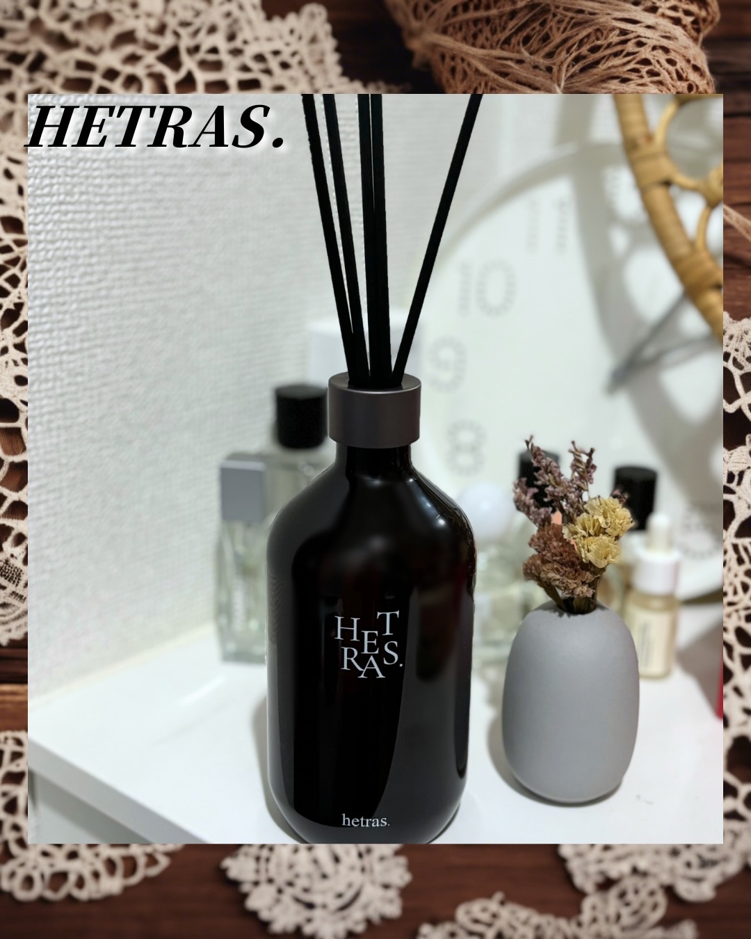 へトラス大容量ディフューザー/hetras/その他を使ったクチコミ（3枚目）