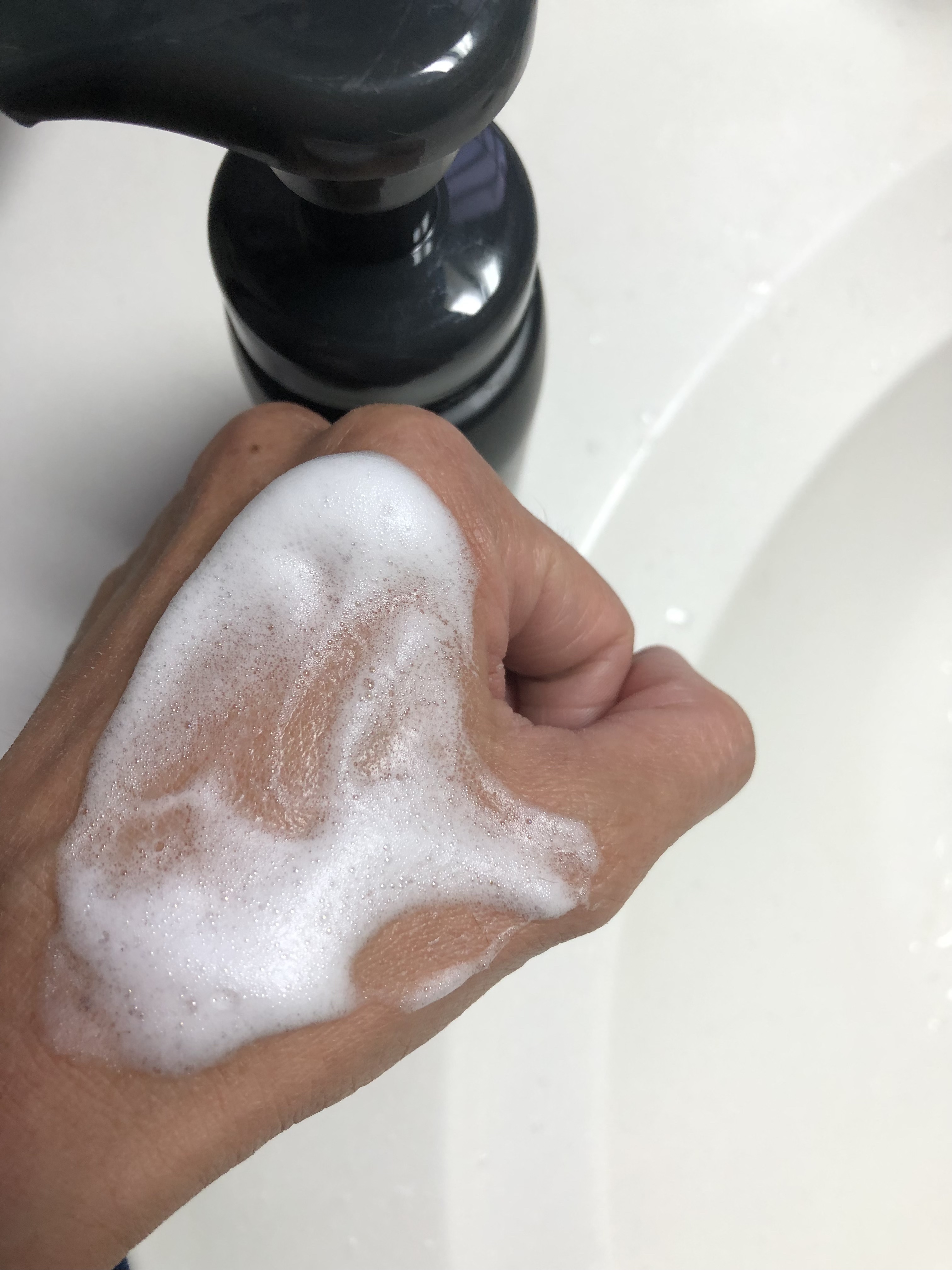 ロゼット洗顔サボン クリアウォッシュ/ロゼット/泡洗顔を使ったクチコミ（3枚目）