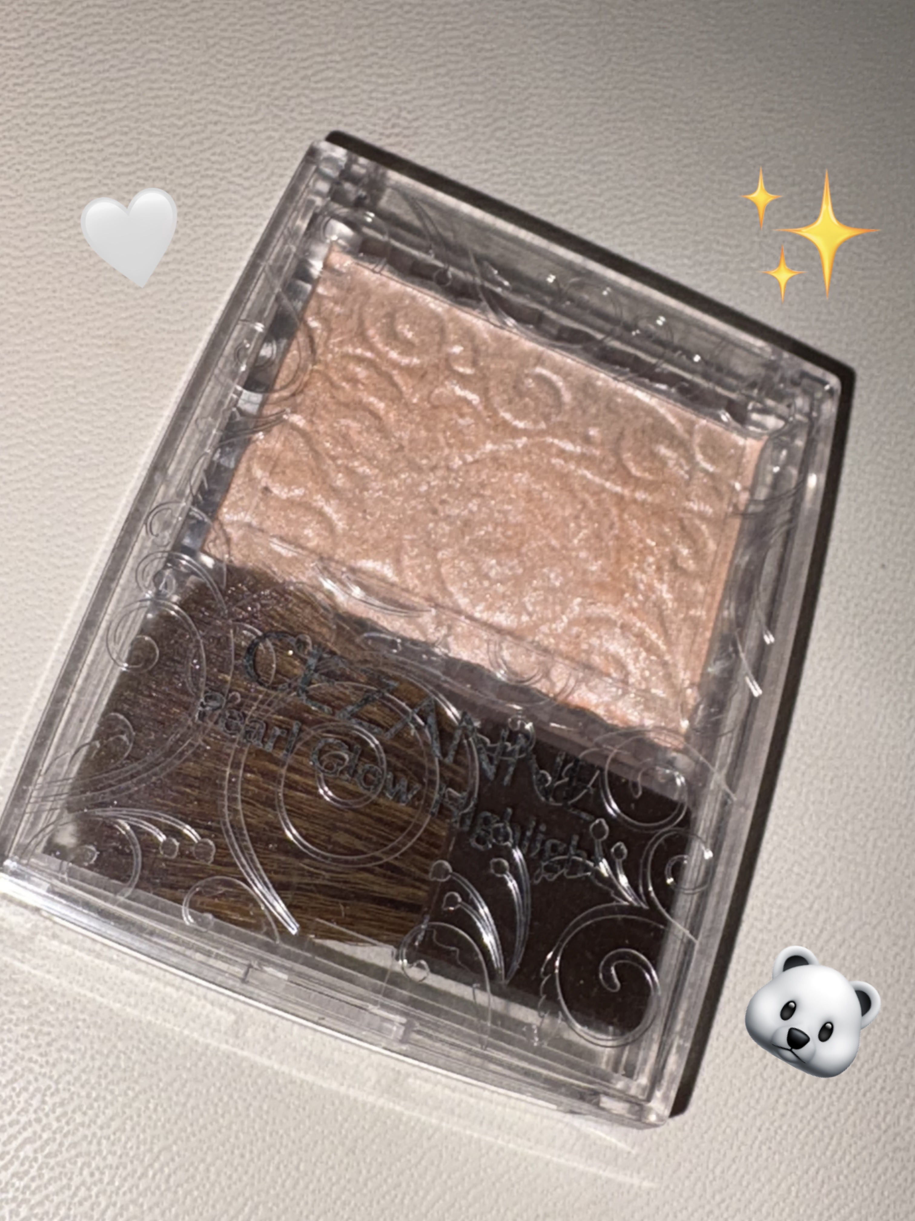 パールグロウハイライト/CEZANNE/パウダーハイライトを使ったクチコミ（1枚目）