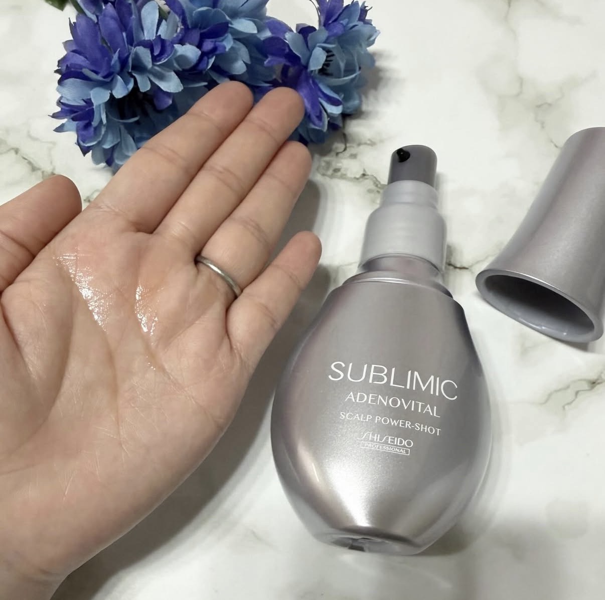 アデノバイタル スカルプ パワーショット/サブリミック/頭皮ローションを使ったクチコミ（3枚目）