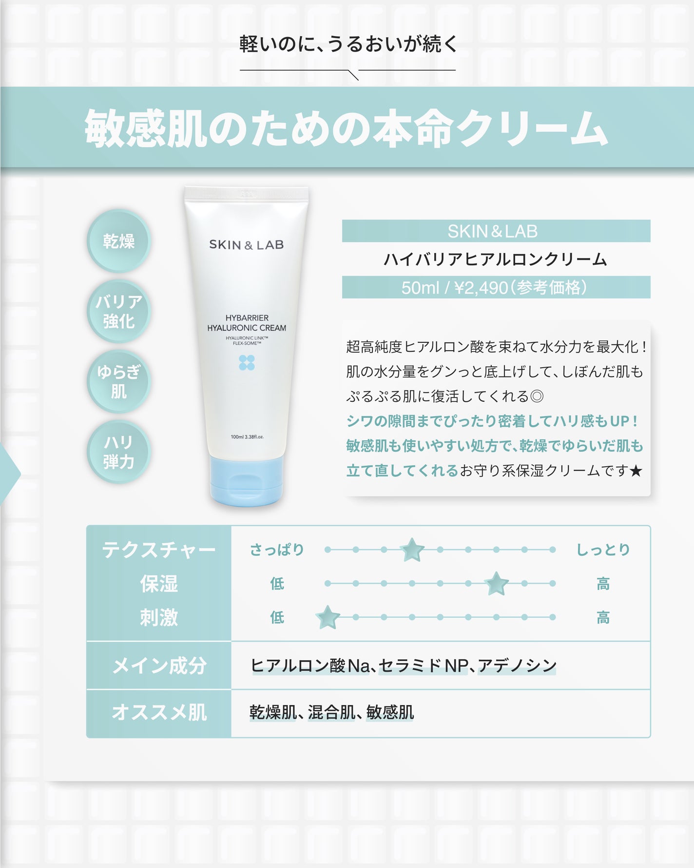 アクアスクワランモイスチャークリーム/S.NATURE/フェイスクリームを使ったクチコミ(9枚目)