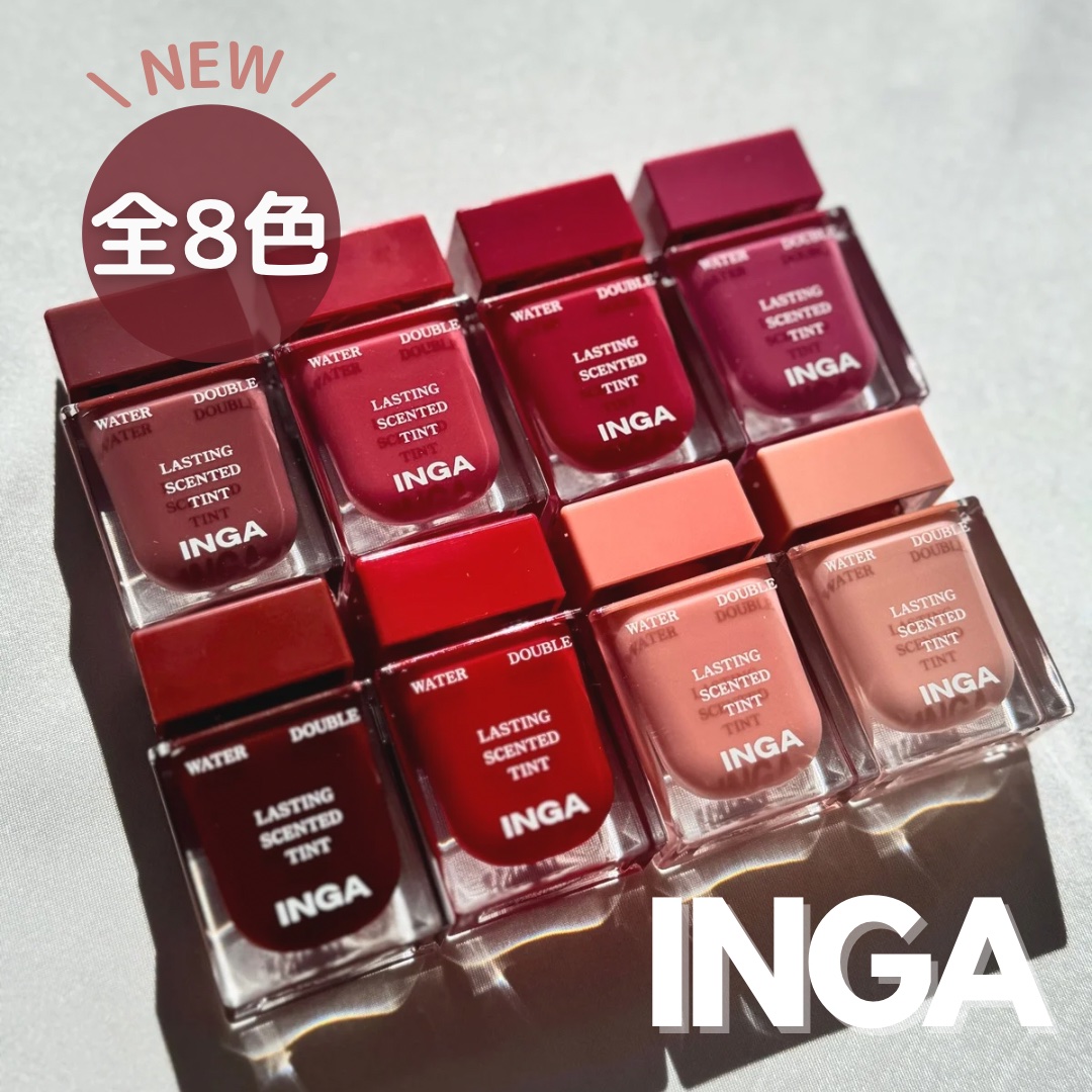 ウォーターダブルラスティングセンティッドティント/INGA/リップティントを使ったクチコミ（1枚目）