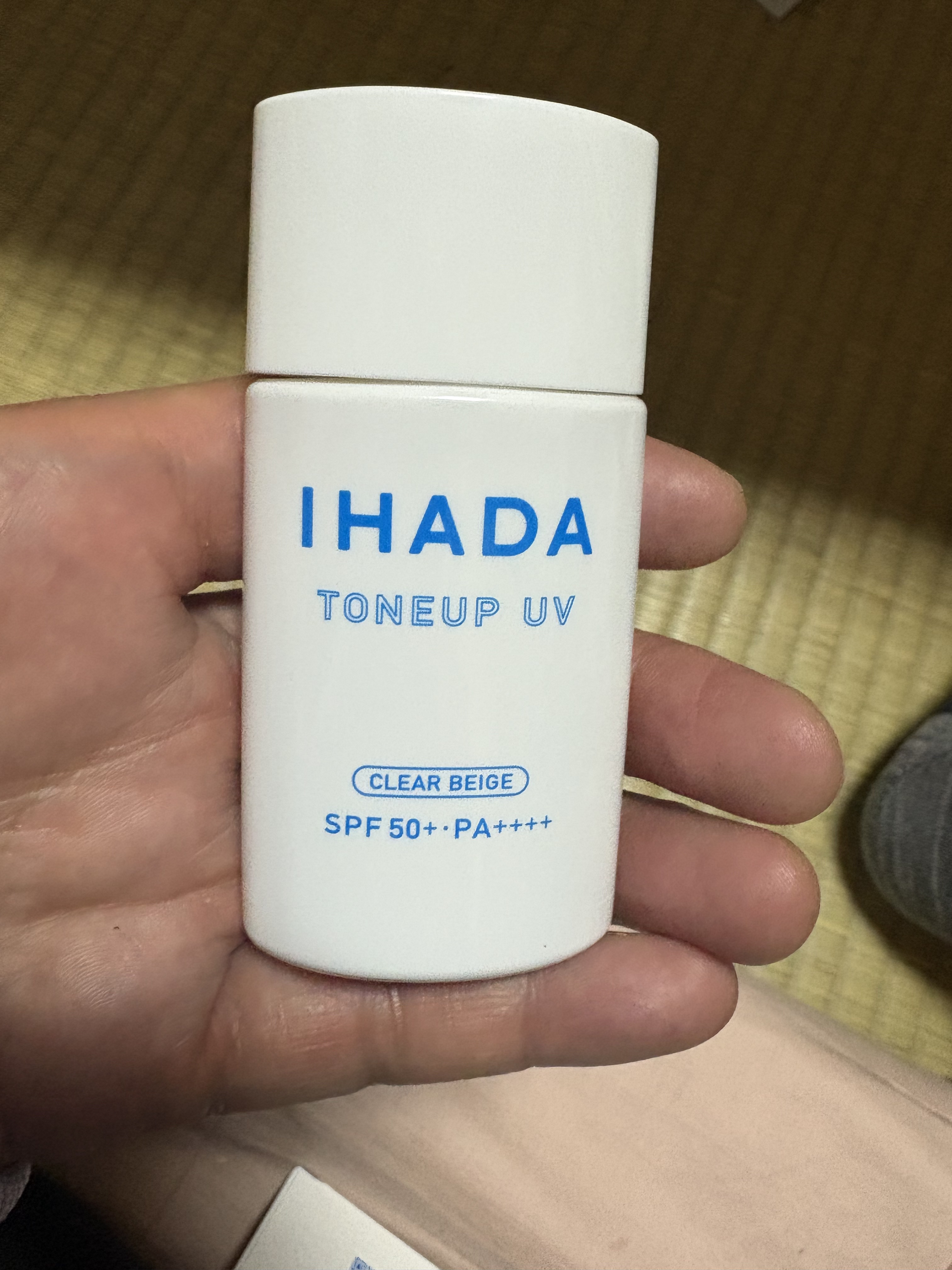 薬用フェイスプロテクトUV ミルク/IHADA/日焼け止めミルクを使ったクチコミ（1枚目）