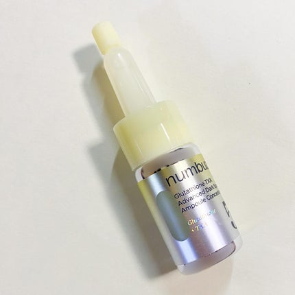 5番 白玉グルタチオン100×TXA10集中トーニング美容液/numbuzin/美容液を使ったクチコミ(3枚目)