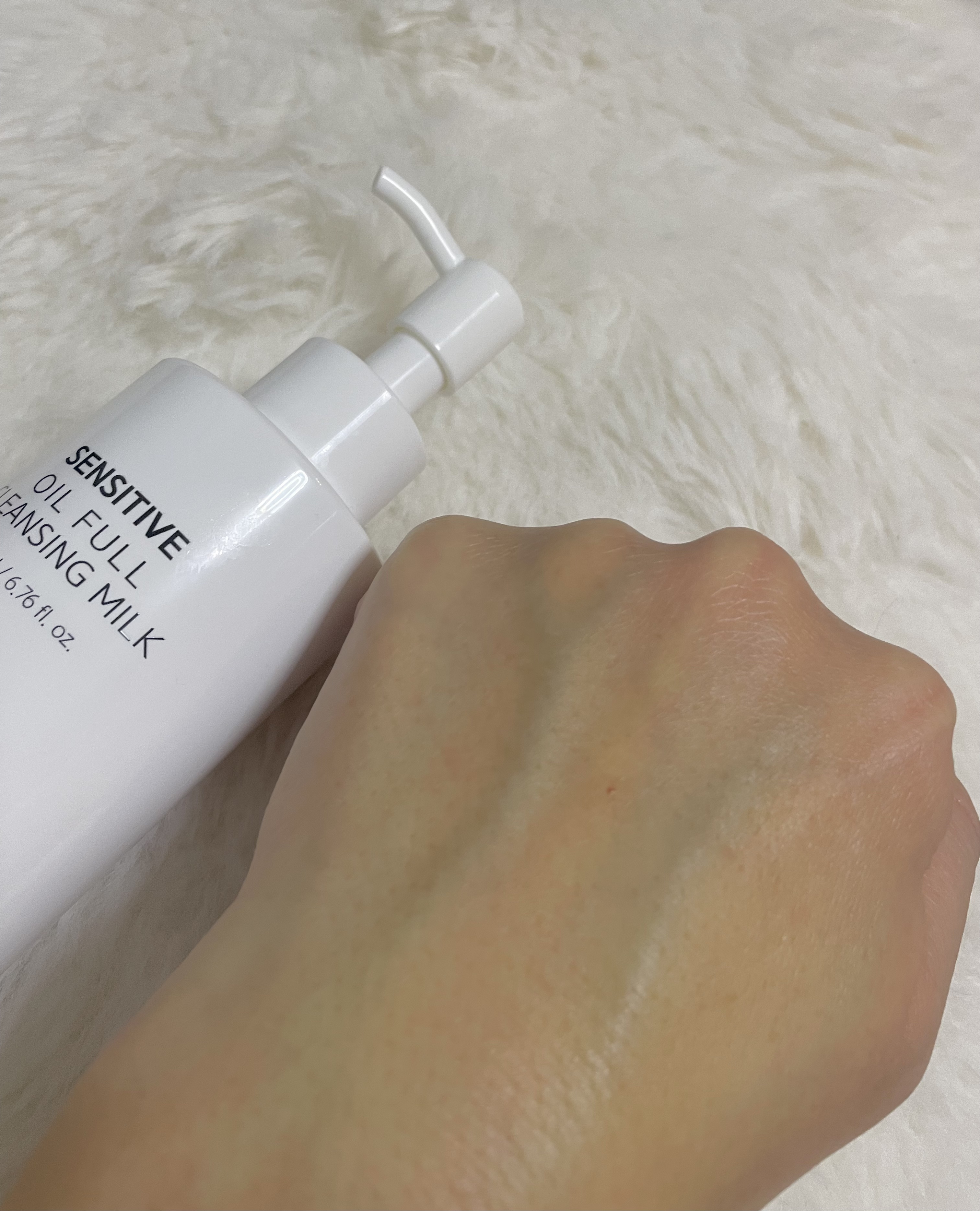 センシティブオイルフルクレンジングミルク/SAM'U/ミルククレンジングを使ったクチコミ（3枚目）