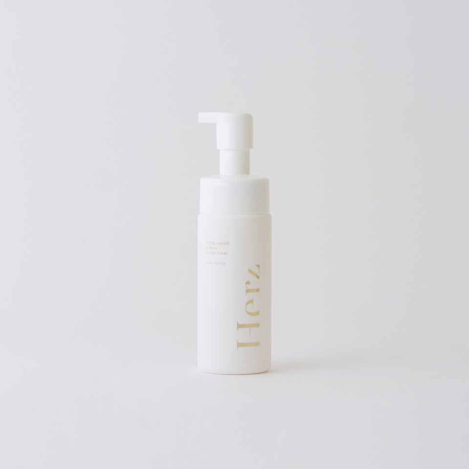 2026/2/12発売 Herz skin フルフィルメント ピュアリティ ホワイトフォーム［洗顔料］