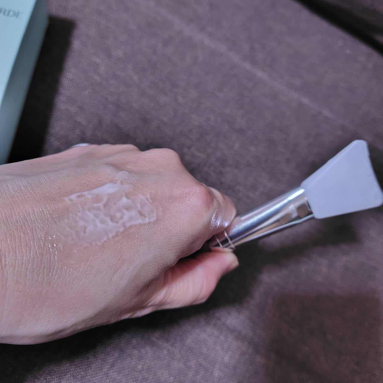 メラピールクリームマスク/CHARDE/ピーリングを使ったクチコミ(3枚目)