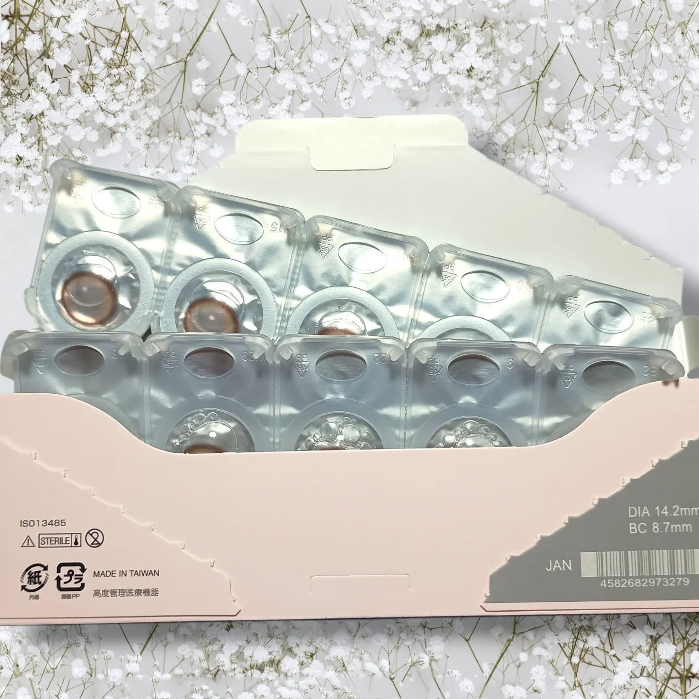 シリコーンハイドロゲルレンズ/envie/ワンデー（１DAY）カラコンを使ったクチコミ（2枚目）