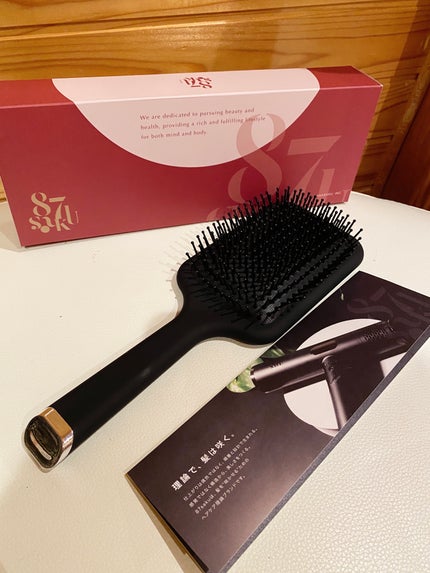 87saku ハナサク パドルブラシ/87saku/ヘアブラシを使ったクチコミ(1枚目)