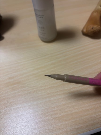 描くふたえアイライナー/CEZANNE/リキッドアイライナーを使ったクチコミ(2枚目)