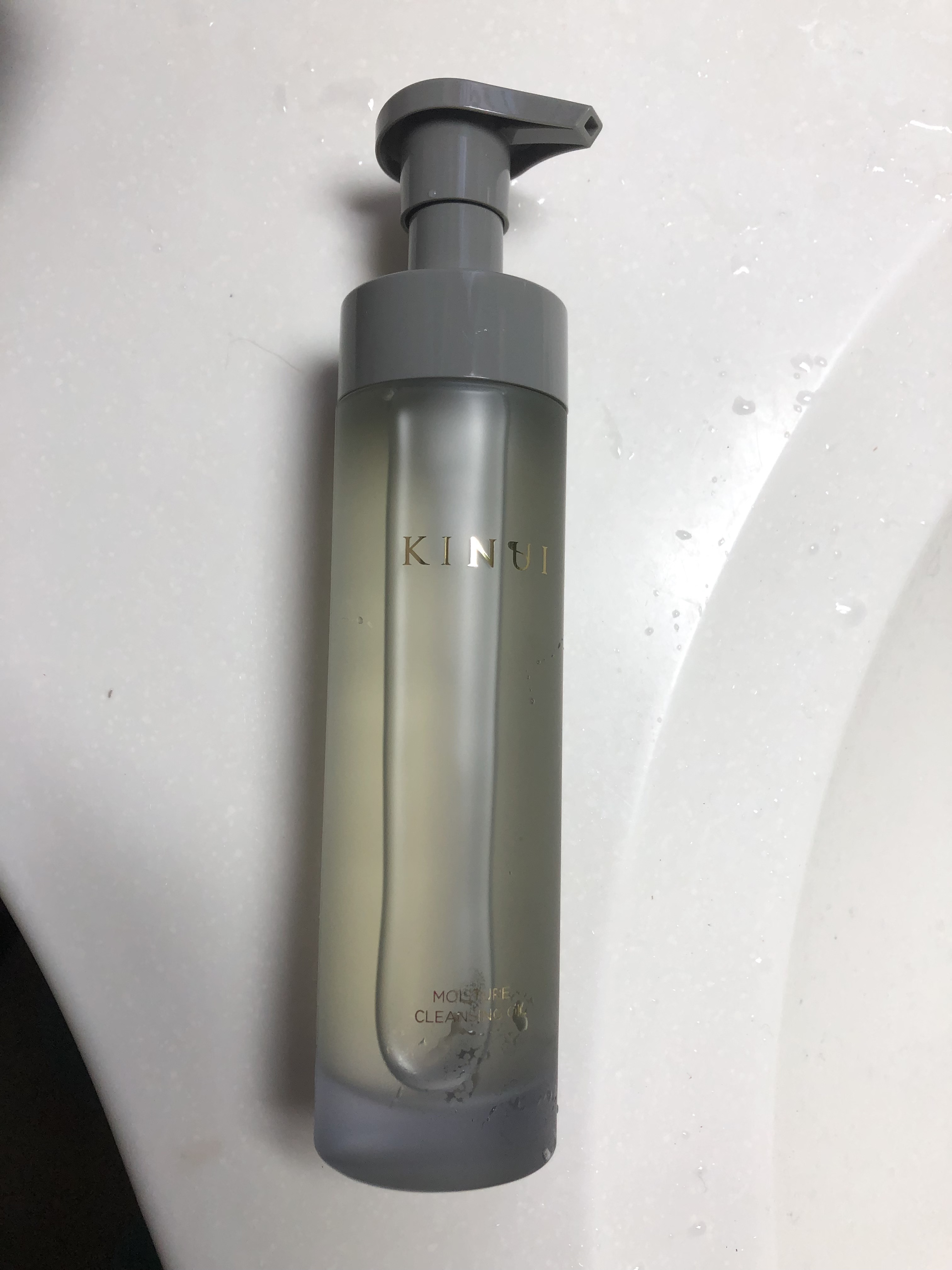 KINUI モイスチャークレンジングオイル/KINUI/オイルクレンジングを使ったクチコミ（1枚目）