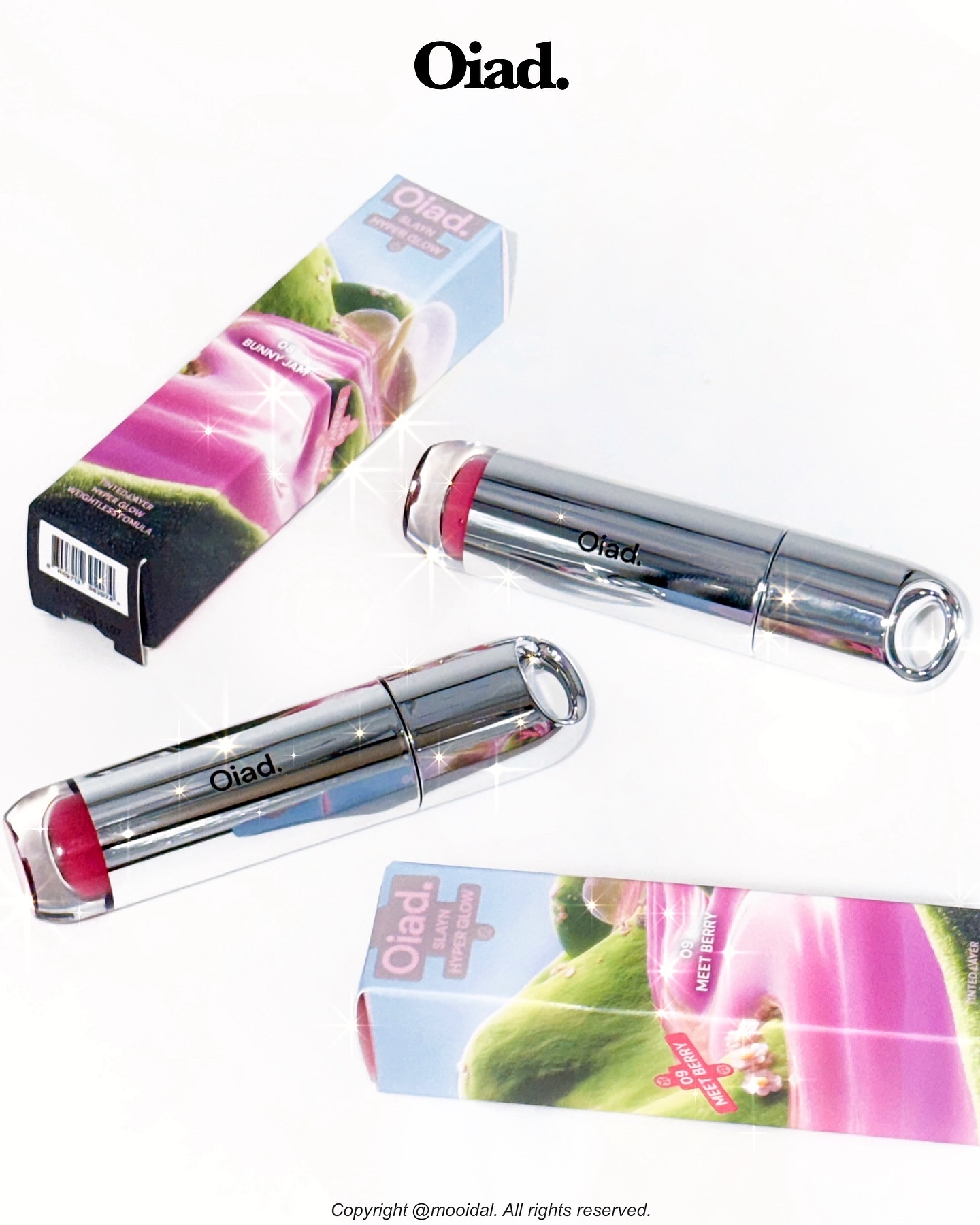 スレインハイパーグロウ/oiad/口紅を使ったクチコミ（2枚目）