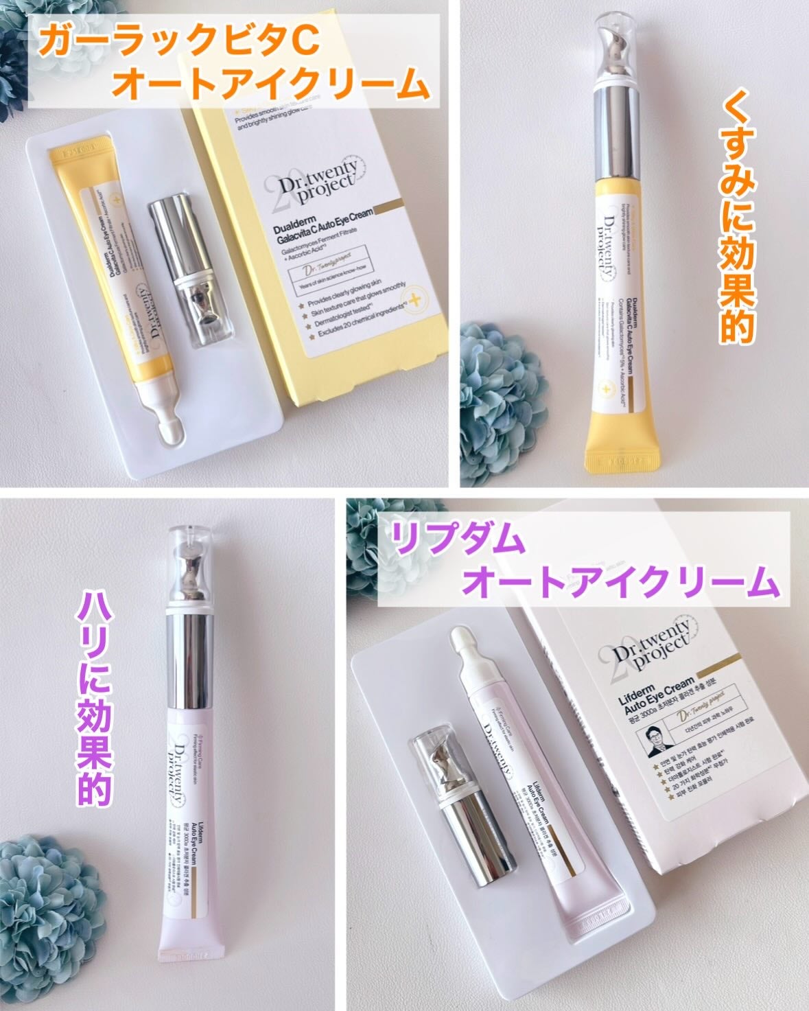 リプダム オートアイクリーム/Dr.Twenty Project/アイケア・アイクリームを使ったクチコミ(2枚目)