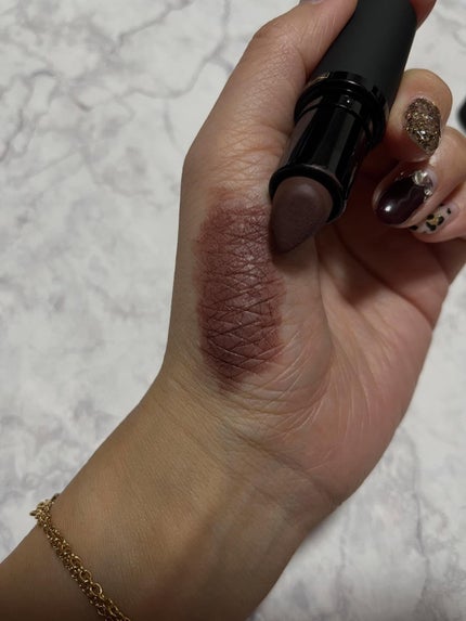 パウダー キス ヘイジー マット リップスティック/M・A・C/口紅を使ったクチコミ(2枚目)