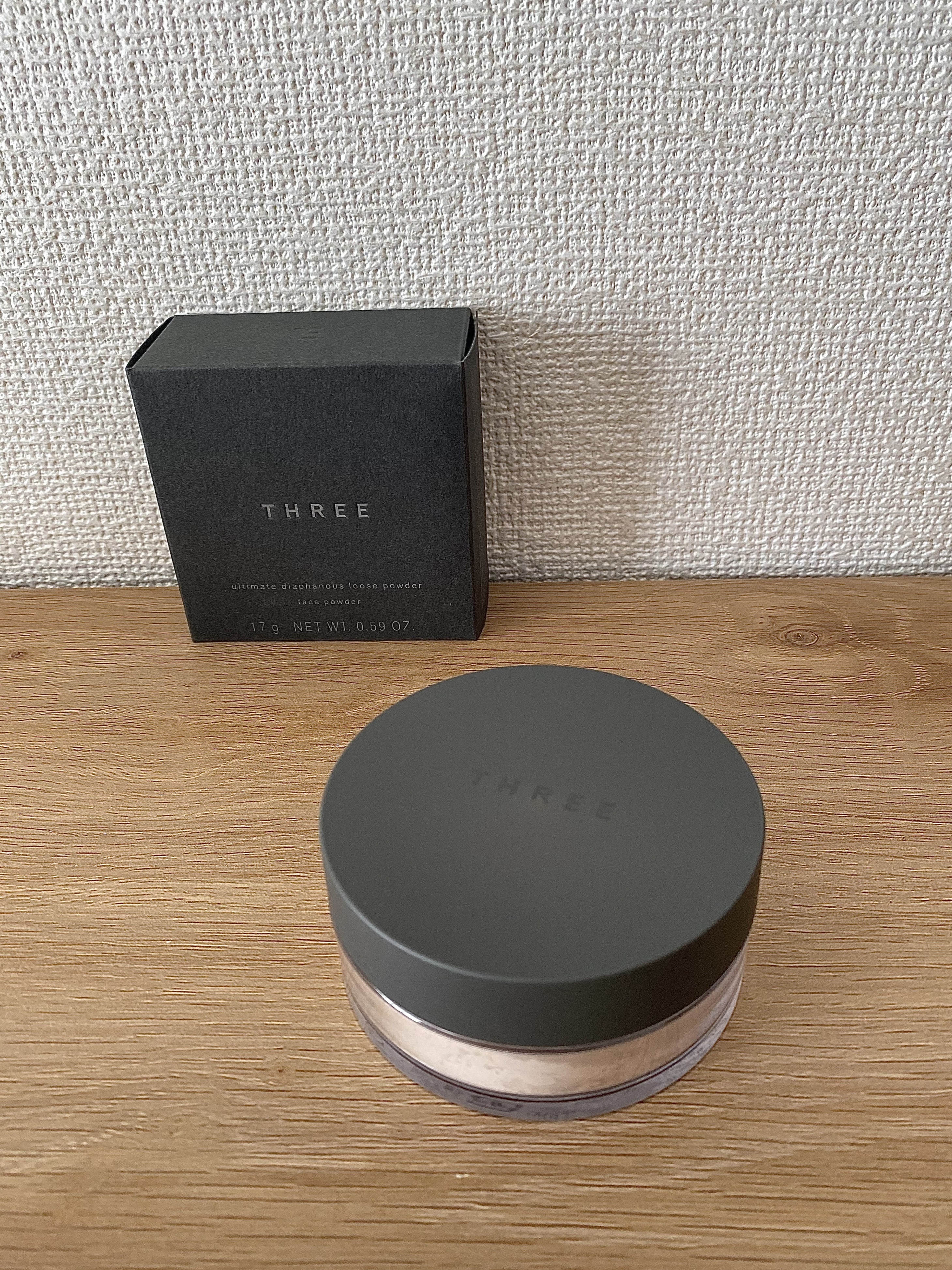 アルティメイトダイアフェネス ルースパウダー グロー 01/THREE/ルースパウダーを使ったクチコミ（1枚目）