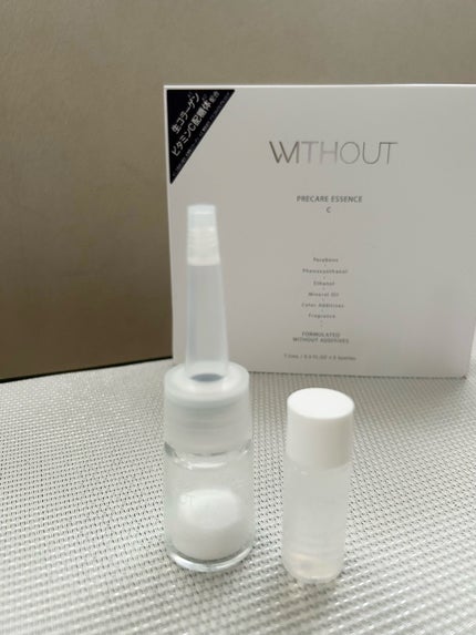 ウィズアウト プレケアエッセンス C/WITHOUT/美容液を使ったクチコミ(2枚目)