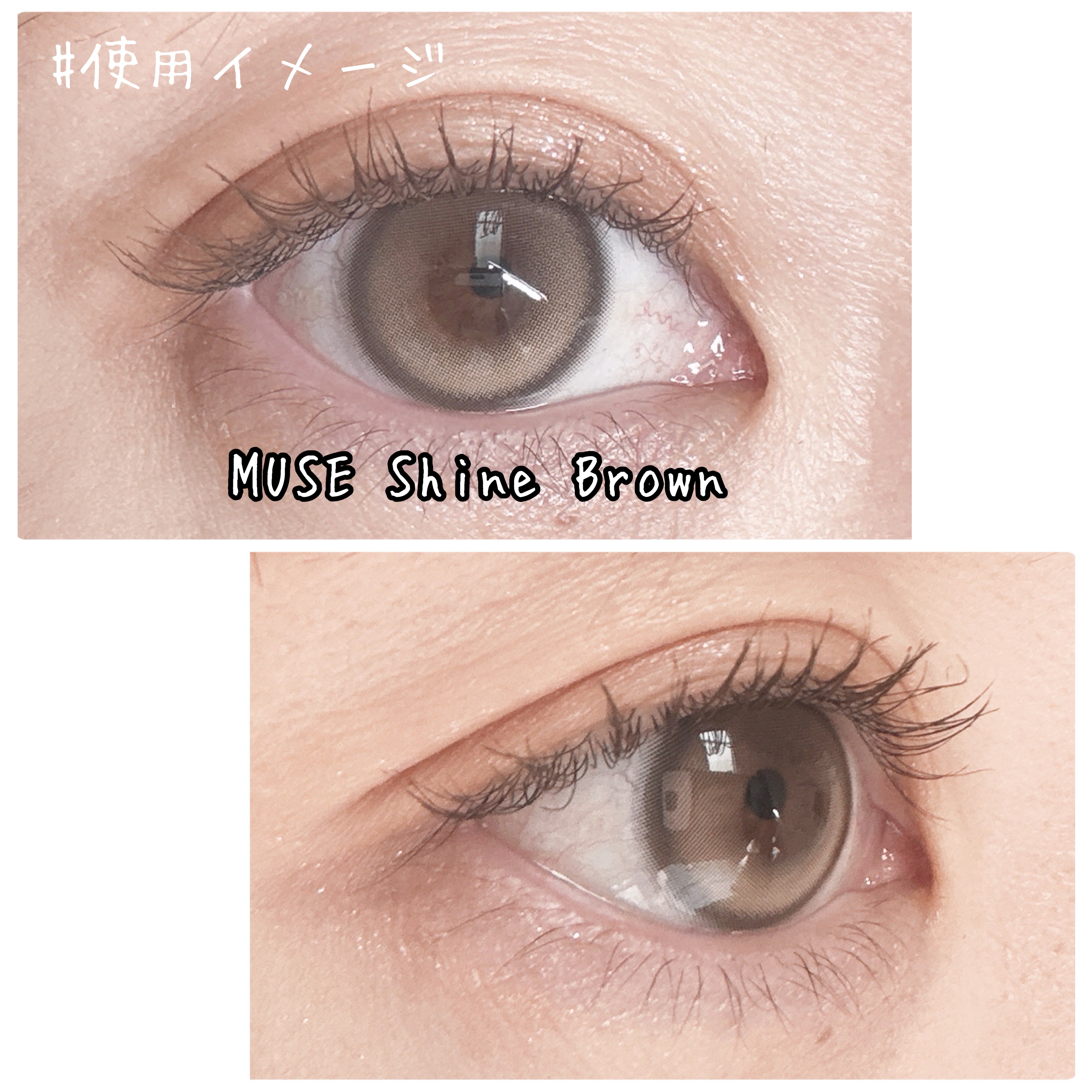 Glowy 1day/OLENS/ワンデー（１DAY）カラコンを使ったクチコミ（3枚目）