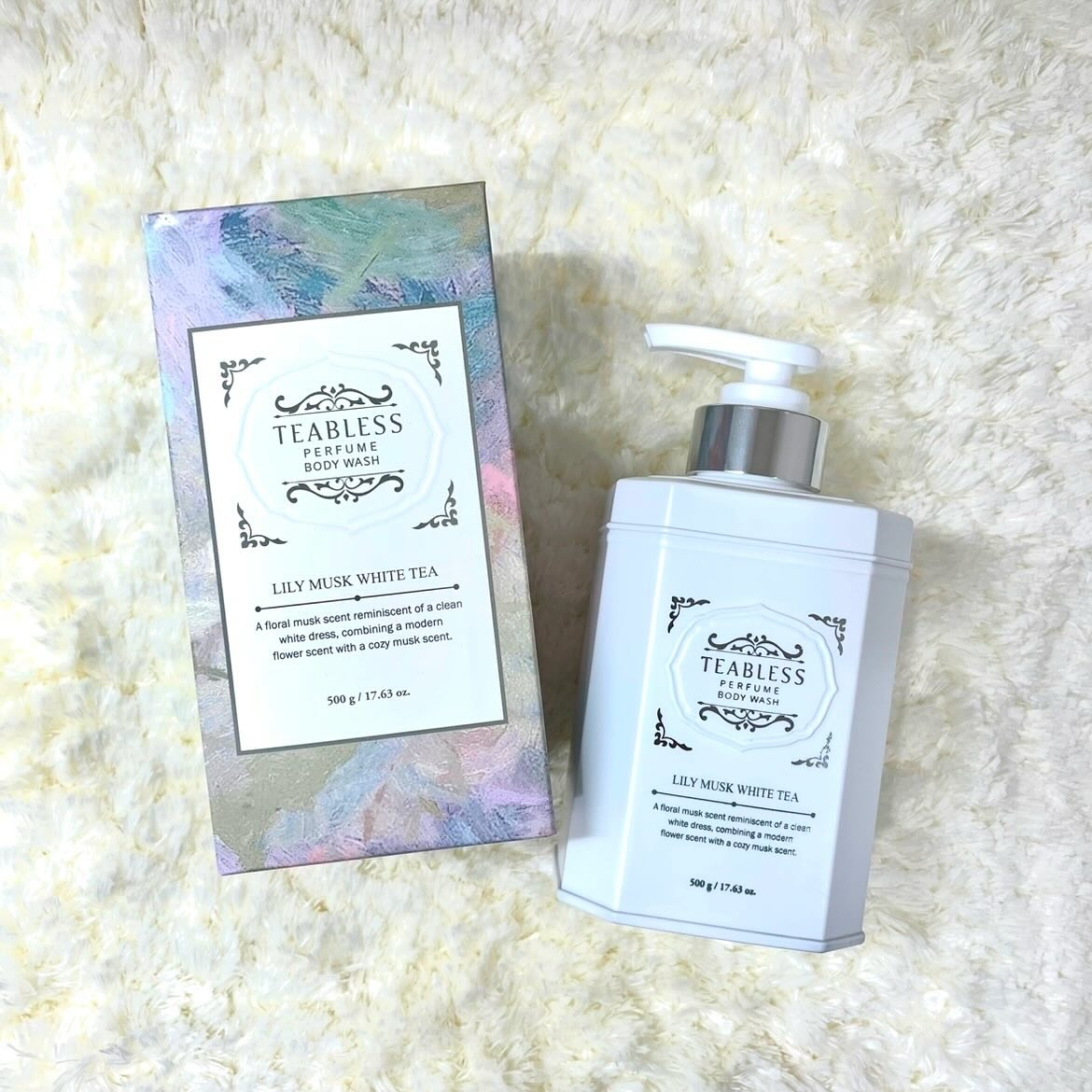 パフュームボディウォッシュ リリームスクホワイトティー/TEABLESS/ボディソープを使ったクチコミ（2枚目）