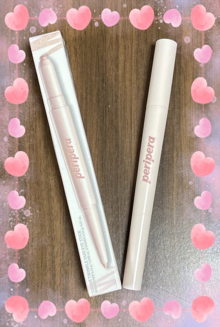 シュガー トゥインクル デュオ アイ スティック/PERIPERA/スティックアイシャドウを使ったクチコミ(1枚目)