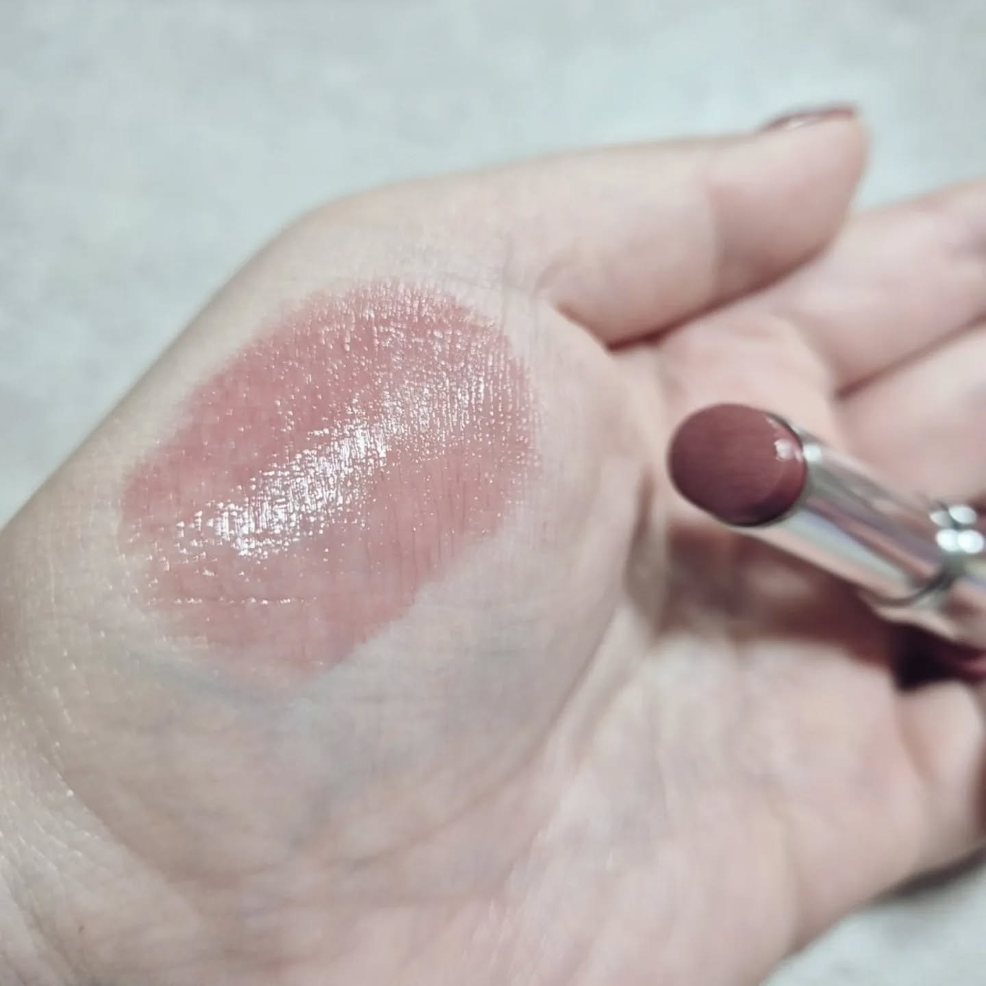 ノーウェアリップスティックバーミンググロー/espoir/口紅を使ったクチコミ（3枚目）