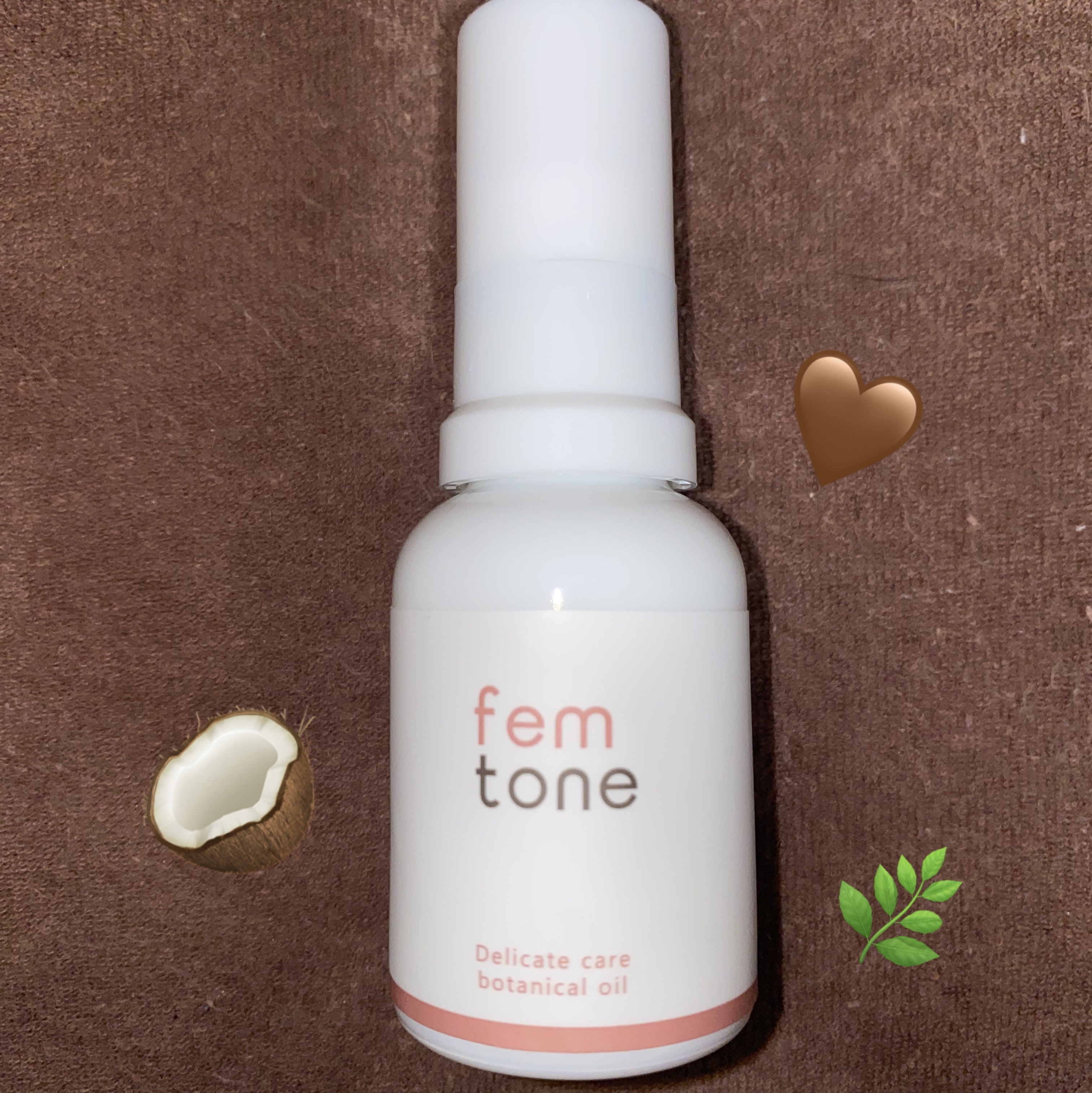 デリケートケア ボタニカルオイル /fem tone/デリケートゾーンケアを使ったクチコミ（1枚目）