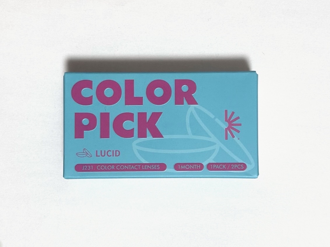 COLOR PICK  LUCID Gray/COLOR PICK/１ヶ月（１MONTH）カラコンを使ったクチコミ（1枚目）