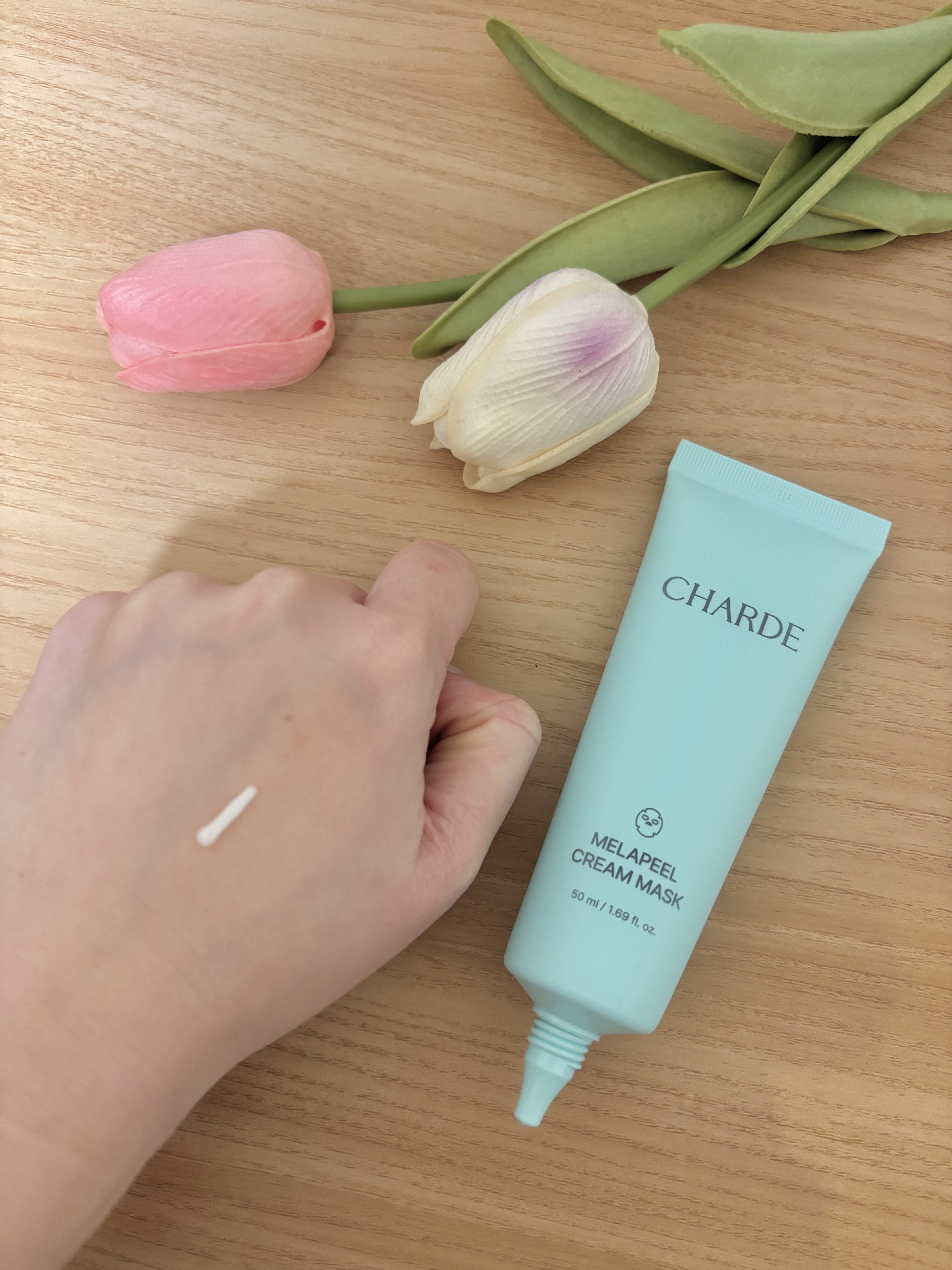 メラピールクリームマスク/CHARDE/ピーリングを使ったクチコミ（1枚目）