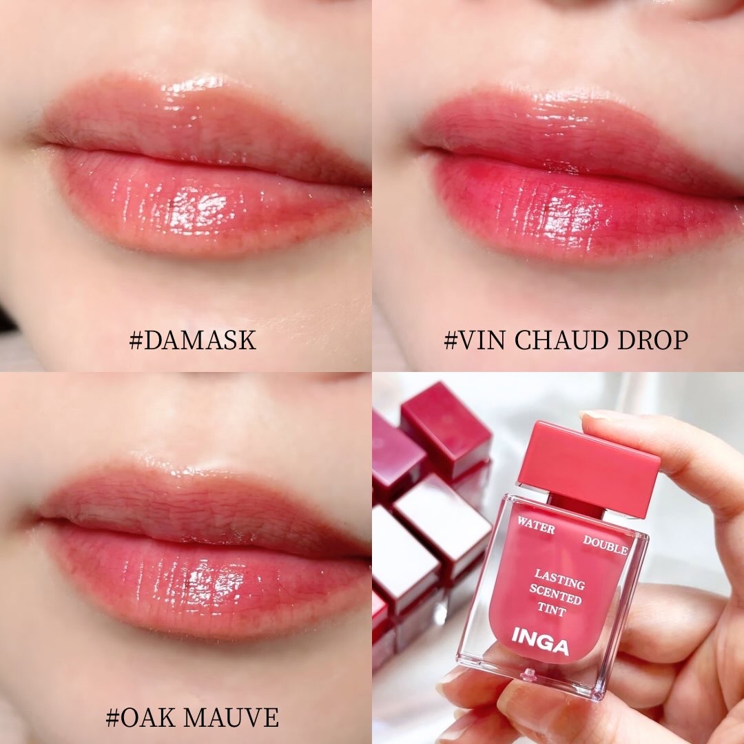 ウォーターダブルラスティングセンティッドティント/INGA/リップティントを使ったクチコミ（3枚目）