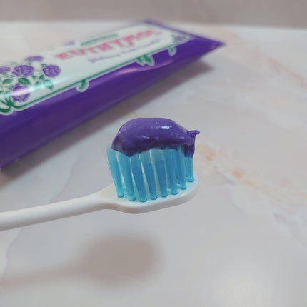 パープルコレクターロイヤルローズブレンド/EUTHYMOL/歯磨き粉を使ったクチコミ(2枚目)