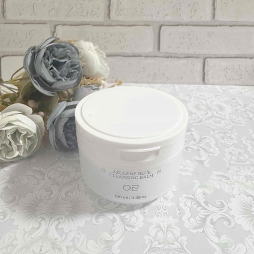 アズレンブルークレンジングバーム/原料工房/クレンジングバームを使ったクチコミ（2枚目）