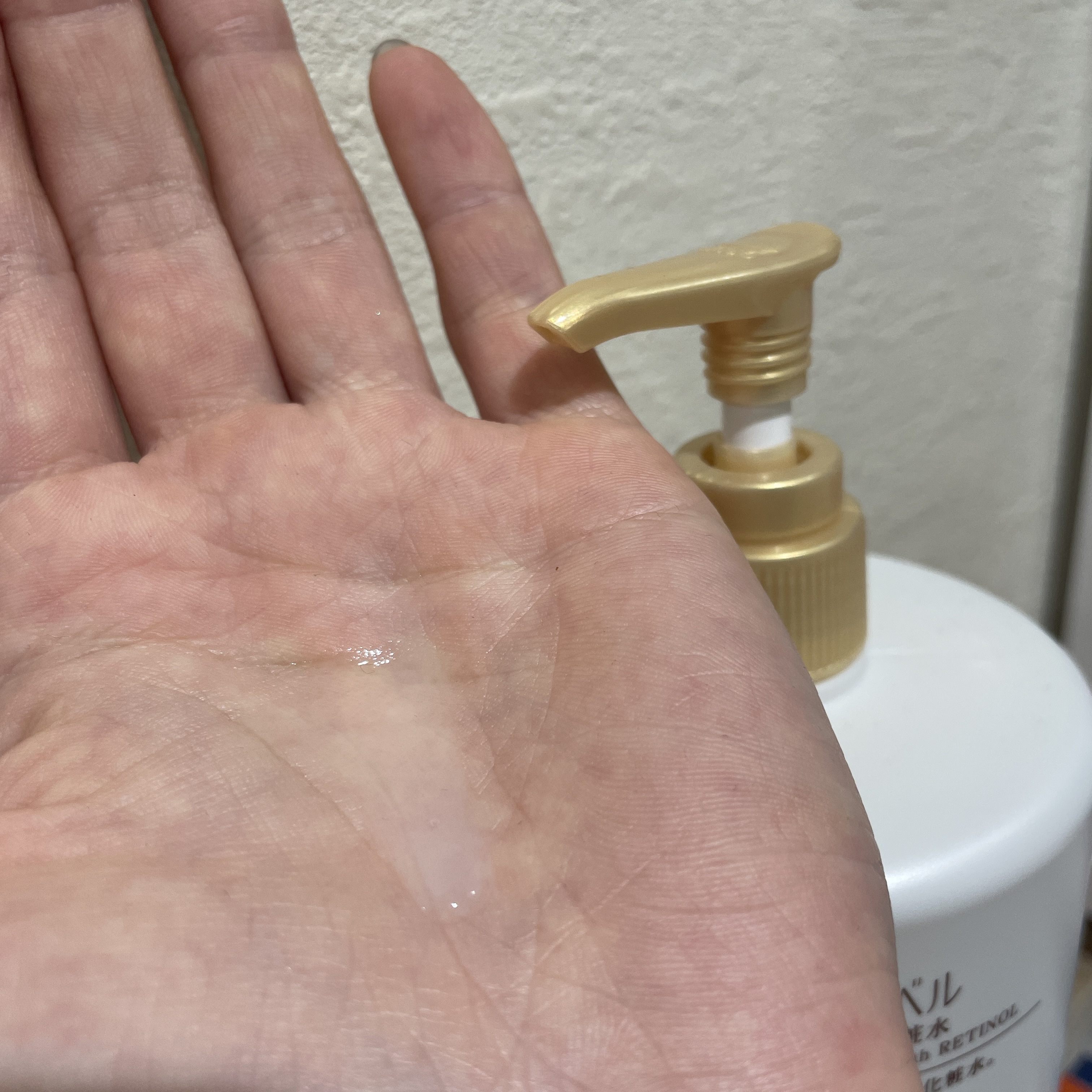 レチノールローション/プラチナレーベル/化粧水を使ったクチコミ（2枚目）