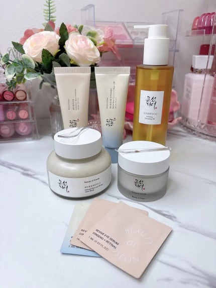 Beauty of Joseon 高麗人参 クレンジングオイルのクチコミ「今年一発目の購入品がやっと届いた📦
朝鮮美人のライスセット🍚
色々入ってて嬉しすぎる(;_;).....」(1枚目)