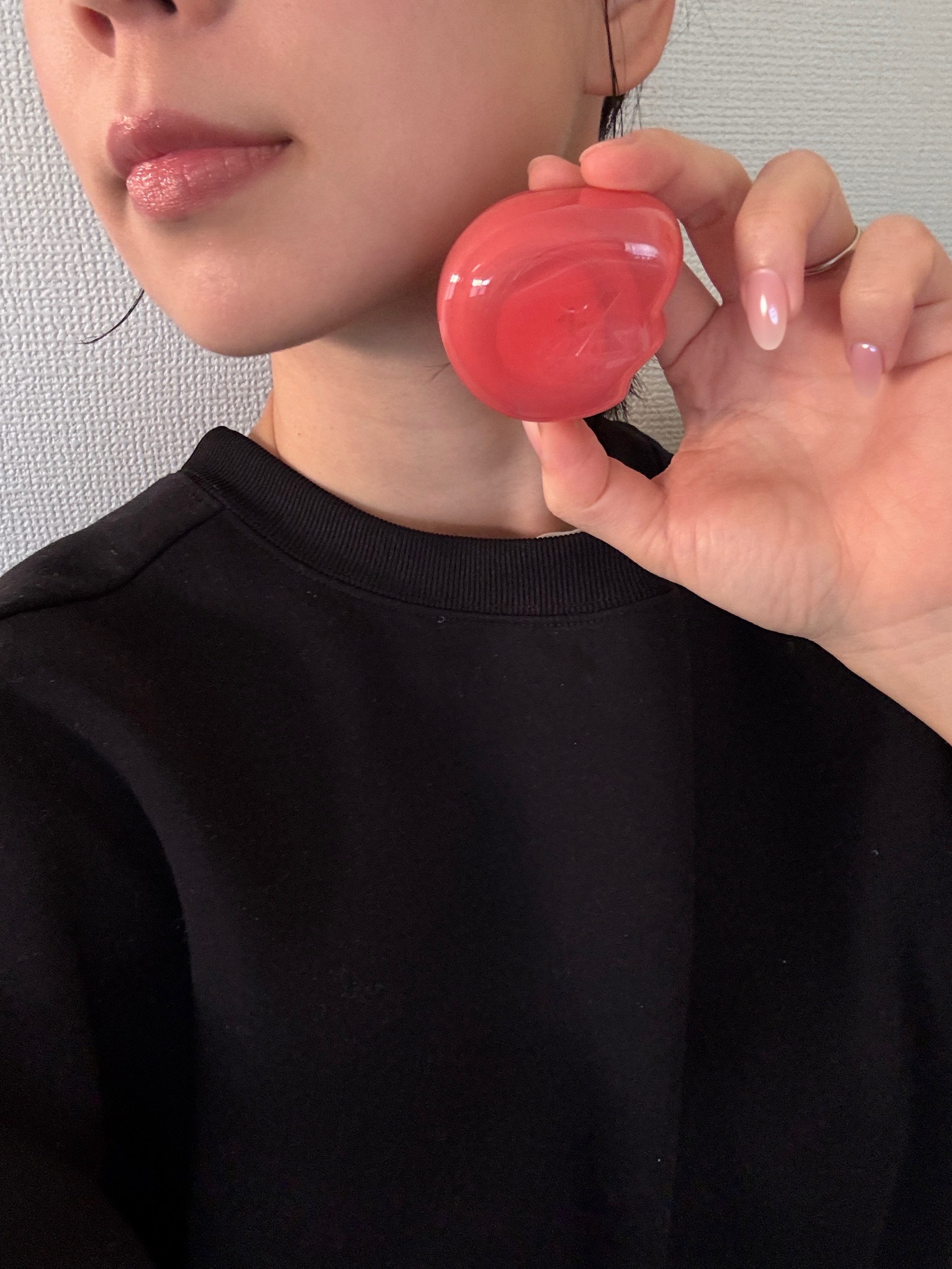 %Recipe バーミーパフポットリップアンドチークのクチコミ「
.
＼ぽんぽん＝即かわいい🫶／
▪️%Recipe バーミーパフポット リップ＆チーク　
　.....」（1枚目）