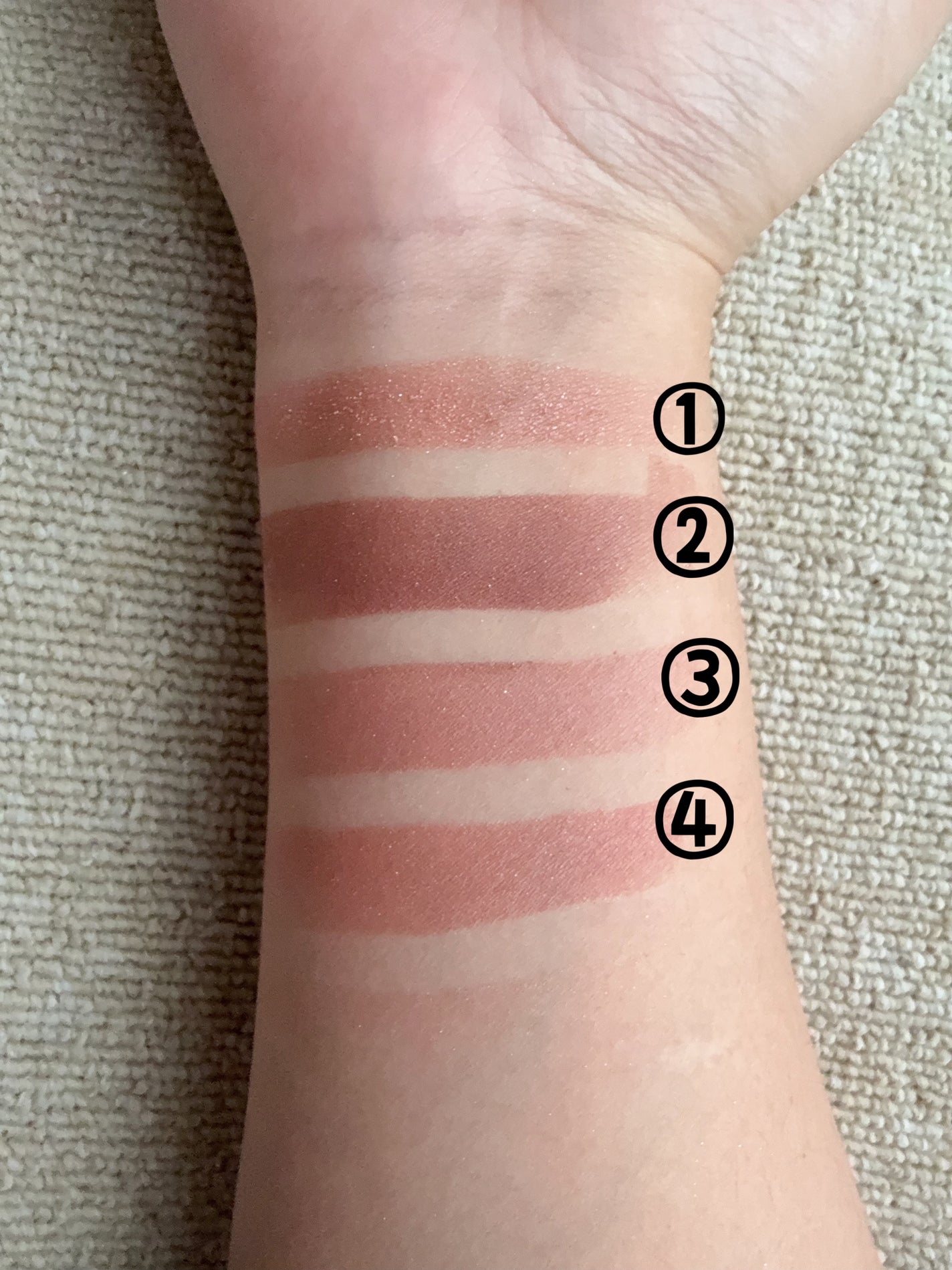 ミネラルクラッシィシャドー/エトヴォス/アイシャドウパレットを使ったクチコミ(4枚目)