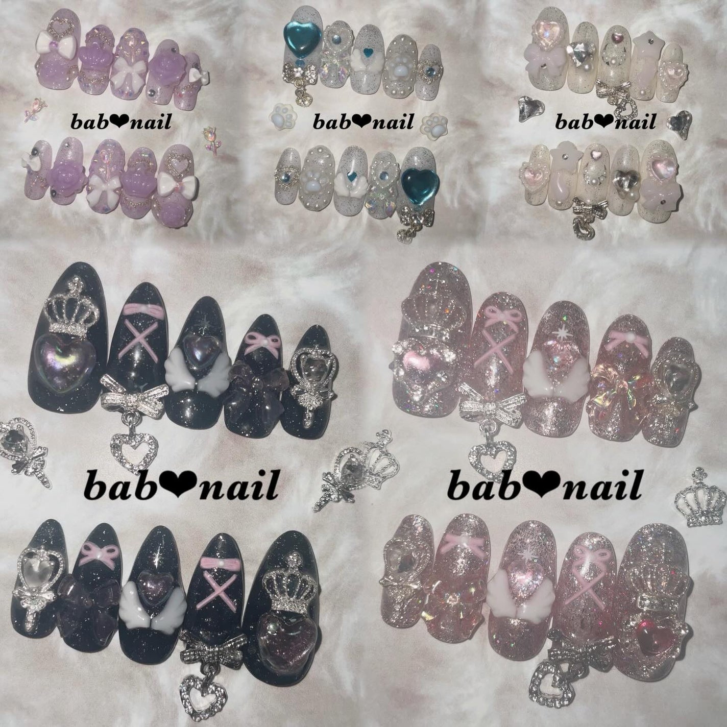 ばぶち on LIPS 「魔法少女みたいなネイルチップ🌙💖🪄✨#ネイル#ネイルチップ..」(1枚目)