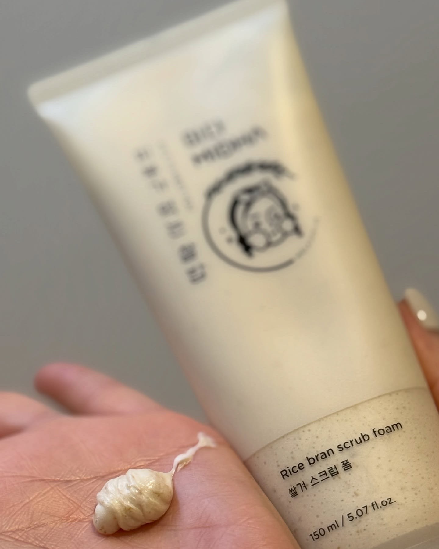 米ぬか スクラブ クレンジング 洗顔フォーム/MIDHA/洗顔フォームを使ったクチコミ（2枚目）