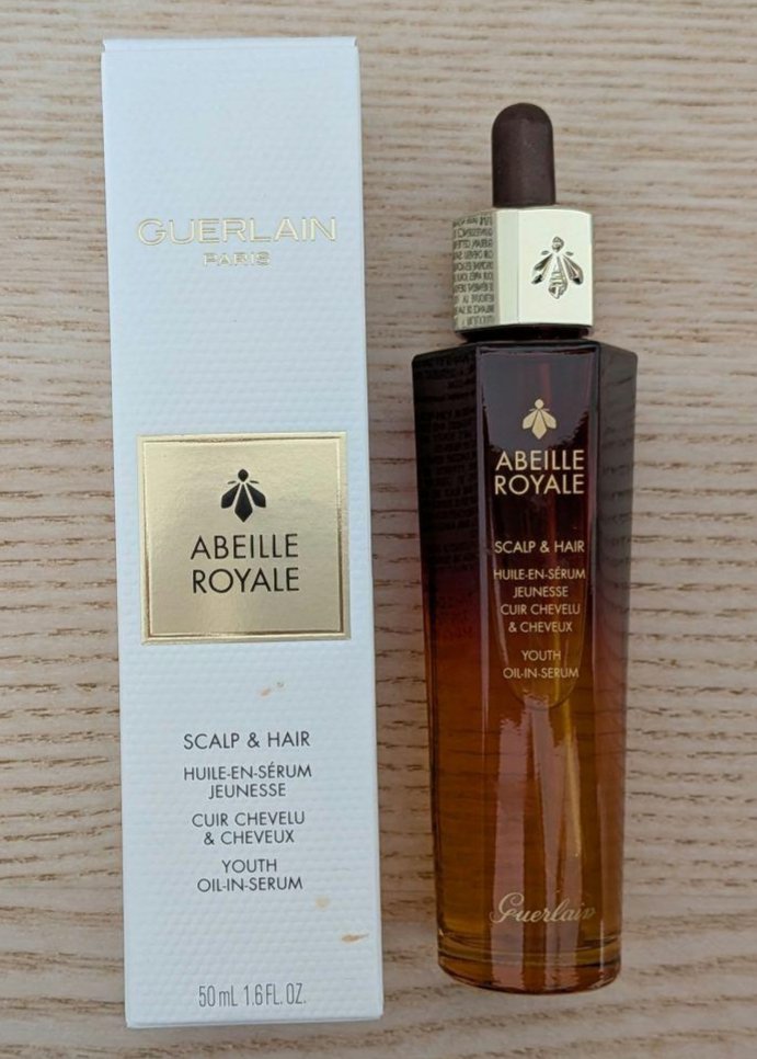 ハムの百福のクチコミ「GUERLAIN　アベイユ ロイヤル スカルプ&ヘア オイル イン セロム

【使った商品】
.....」（1枚目）