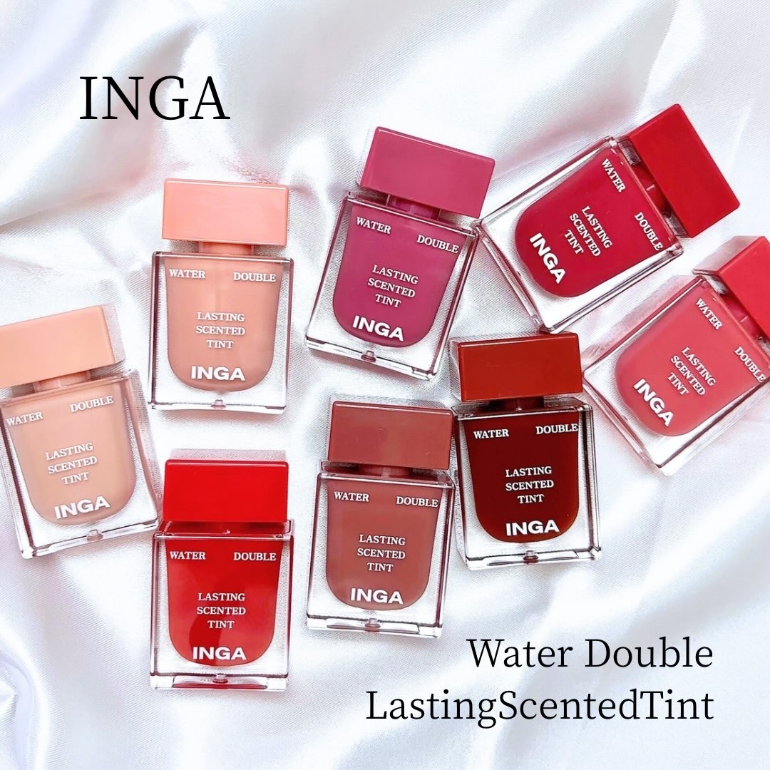 ウォーターダブルラスティングセンティッドティント/INGA/リップティントを使ったクチコミ（1枚目）