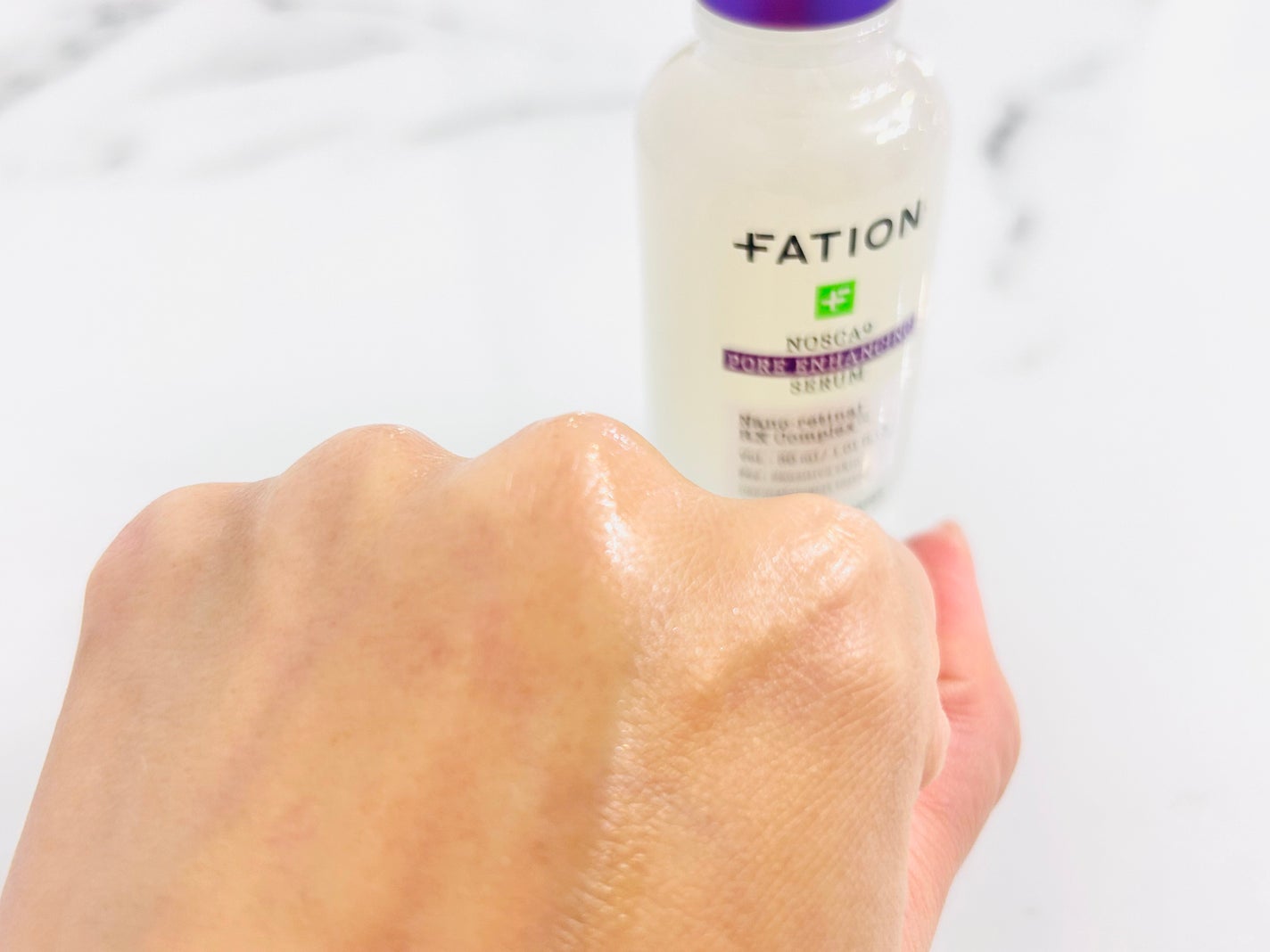 ノスカナイン毛穴ハリケアセラム/FATION/美容液を使ったクチコミ(3枚目)
