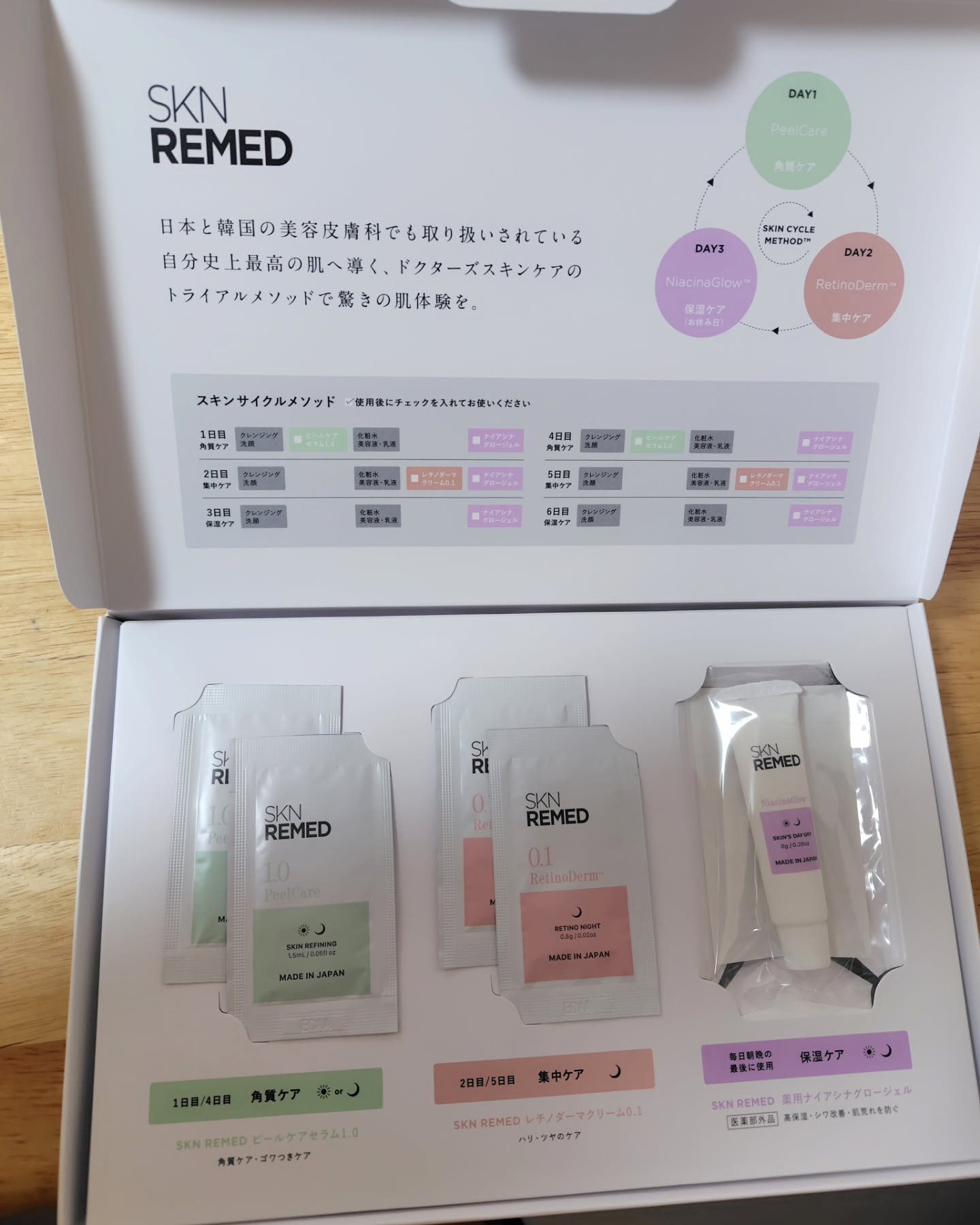 レチノダーマクリーム0.1/SKN REMED/フェイスクリームを使ったクチコミ（2枚目）