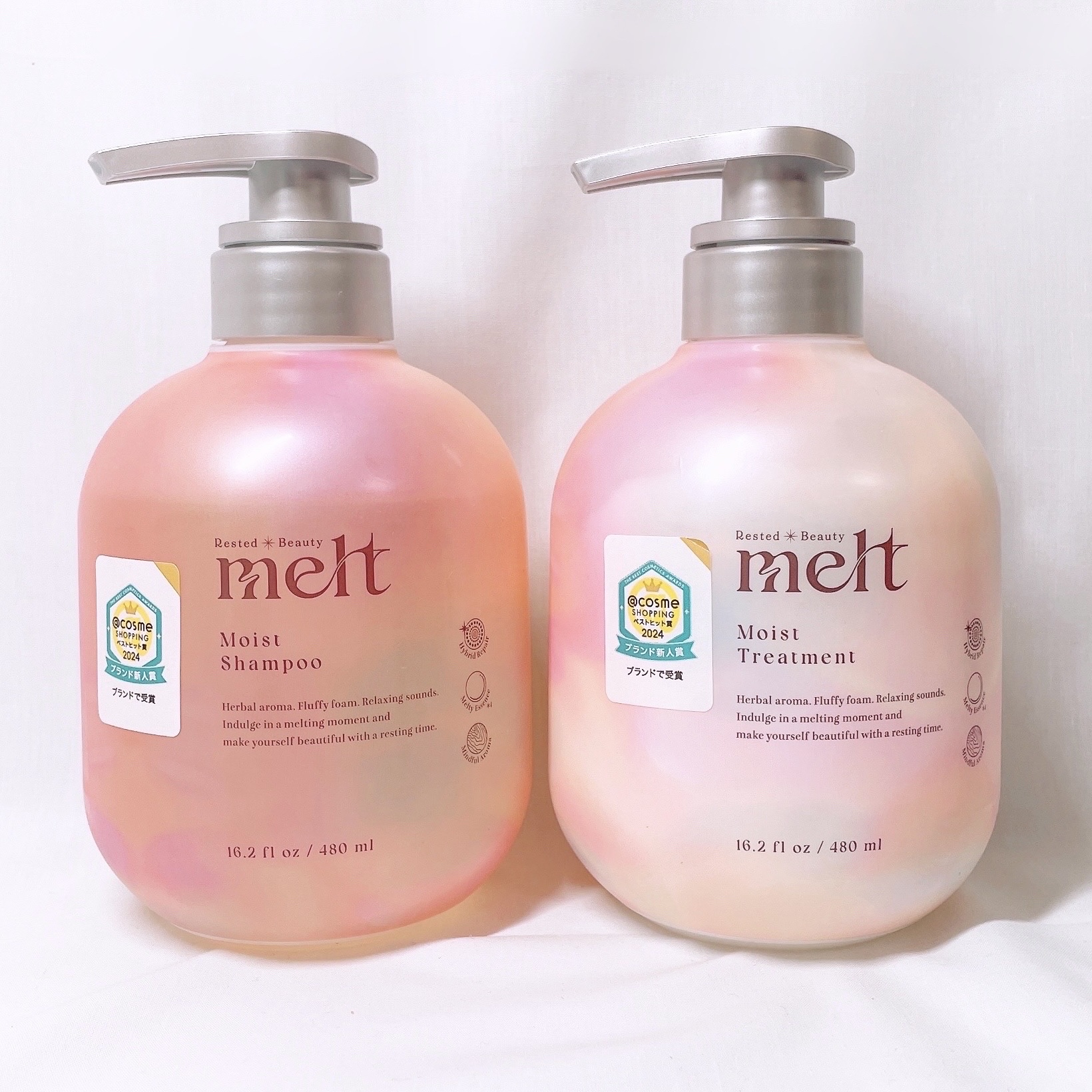 メルト モイストシャンプー／トリートメント/melt/市販シャンプーを使ったクチコミ（2枚目）