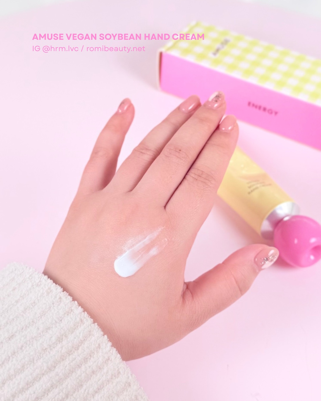 まめハンドクリーム/AMUSE/ハンドクリームを使ったクチコミ（3枚目）
