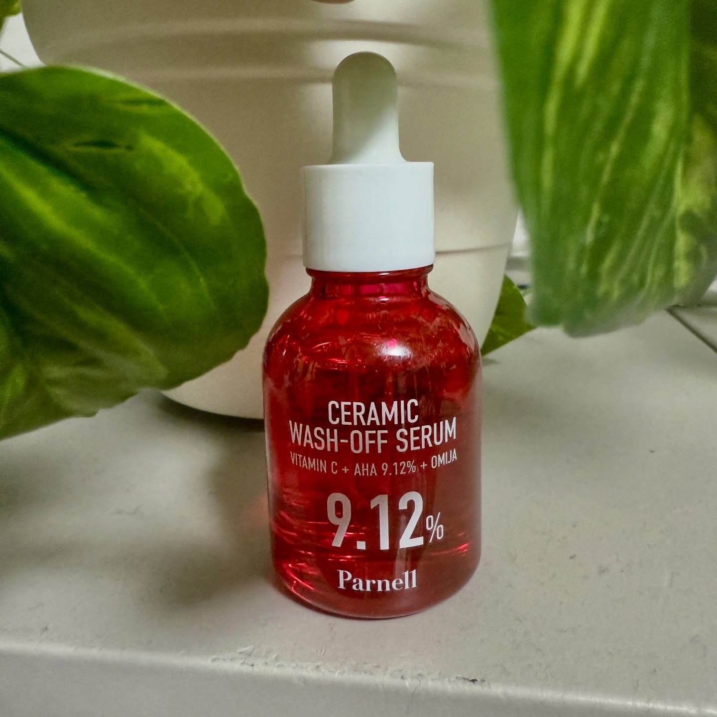 AHA 9.12 オミジャ 陶器肌 ウォッシュオフ セラム/parnell/美容液を使ったクチコミ（1枚目）