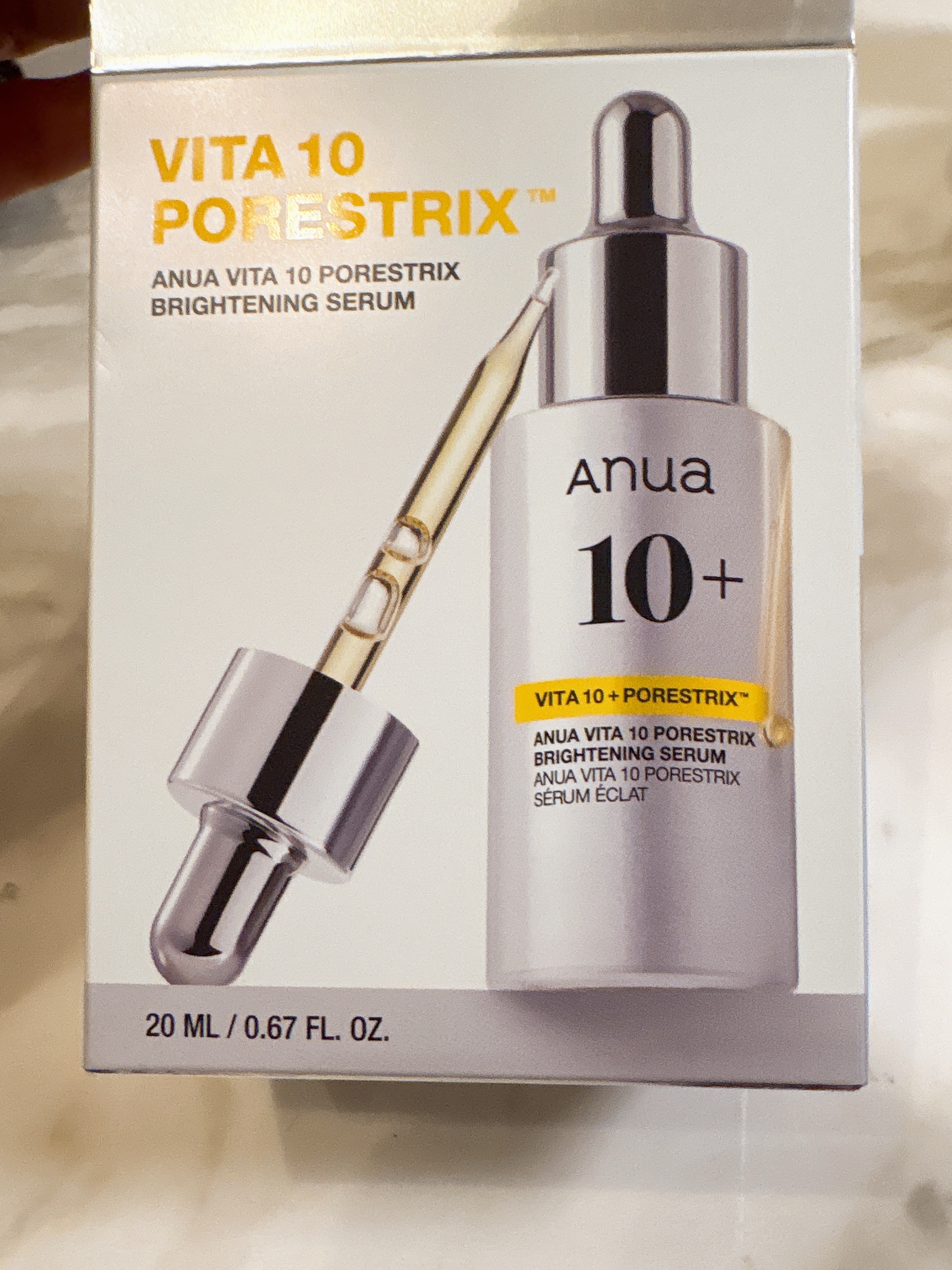 ビタミン10 ポアストリックスセラム/Anua/美容液を使ったクチコミ（3枚目）