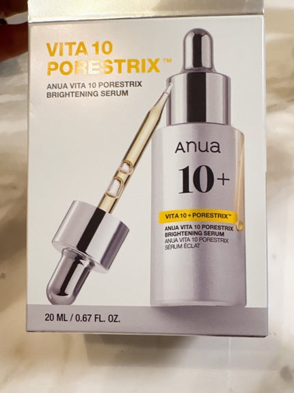 ビタミン10 ポアストリックスセラム/Anua/美容液を使ったクチコミ(3枚目)