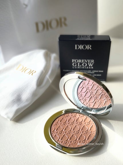 ディオールスキン フォーエヴァー グロウ ルミナイザー(スプリング コレクション 2026 限定品)/Dior/ハイライト・シェーディングを使ったクチコミ(2枚目)