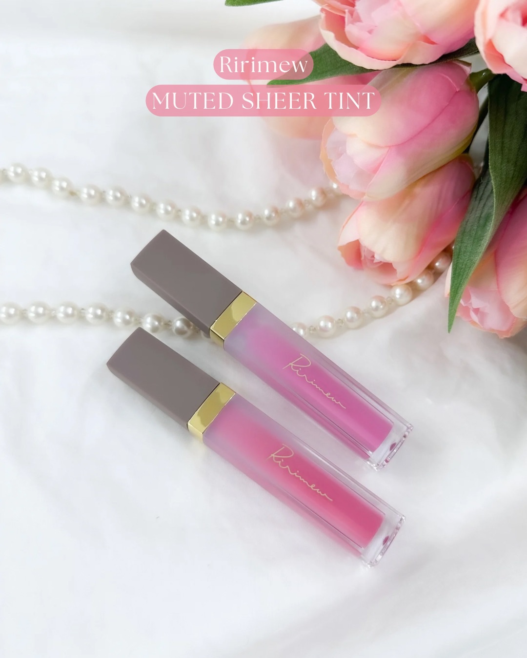 ミューテッドシアーティント/Ririmew/リップティントを使ったクチコミ（2枚目）