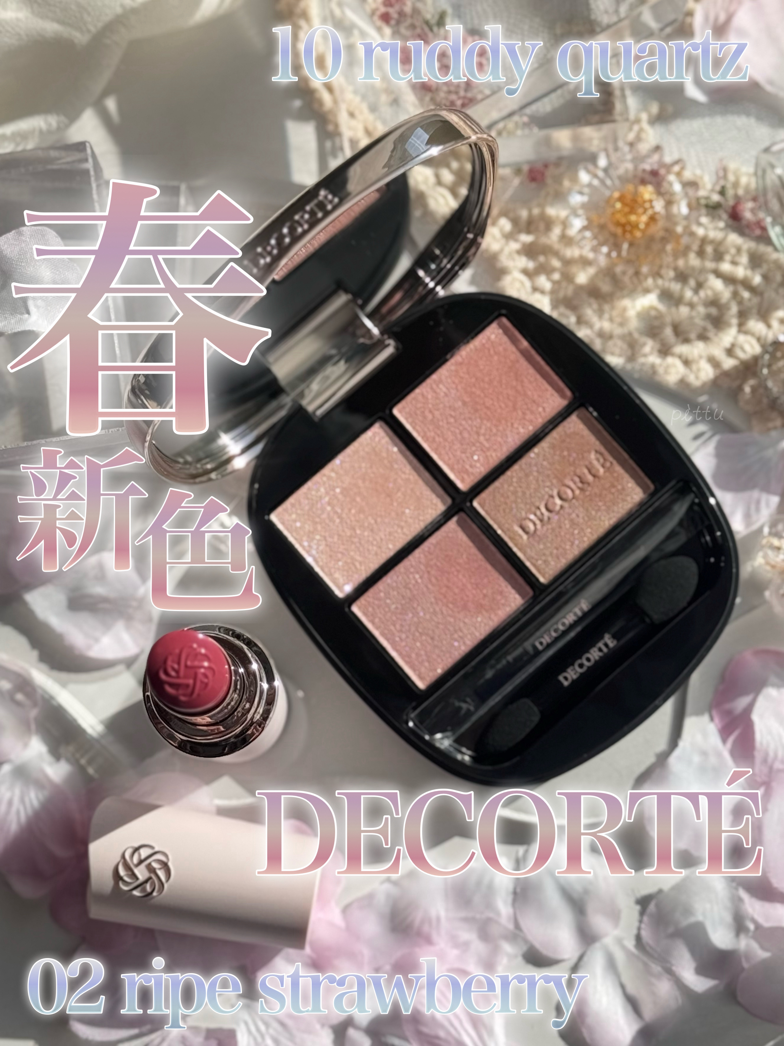 スキンシャドウ デザイニング パレット/DECORTÉ/アイシャドウパレットを使ったクチコミ（1枚目）
