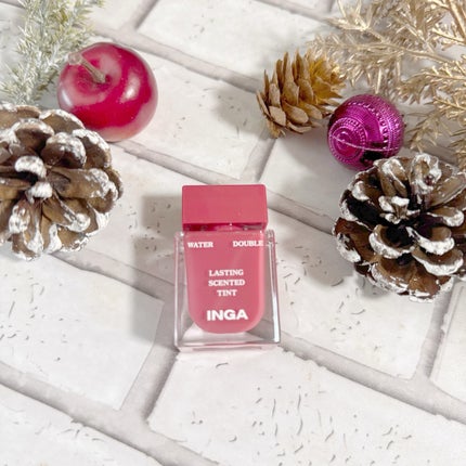 ウォーターダブルラスティングセンティッドティント/INGA/リップティントを使ったクチコミ(3枚目)