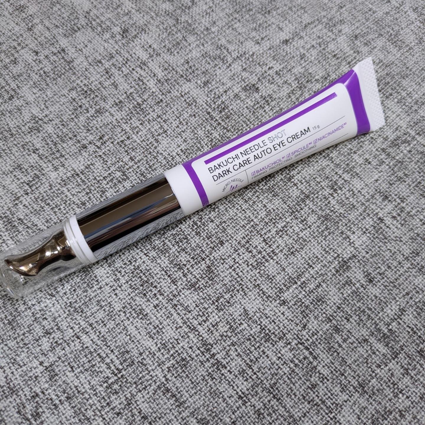 バクチニードルショット ダークケアオートアイクリーム/LIALUSTER/アイケア・アイクリームを使ったクチコミ（1枚目）